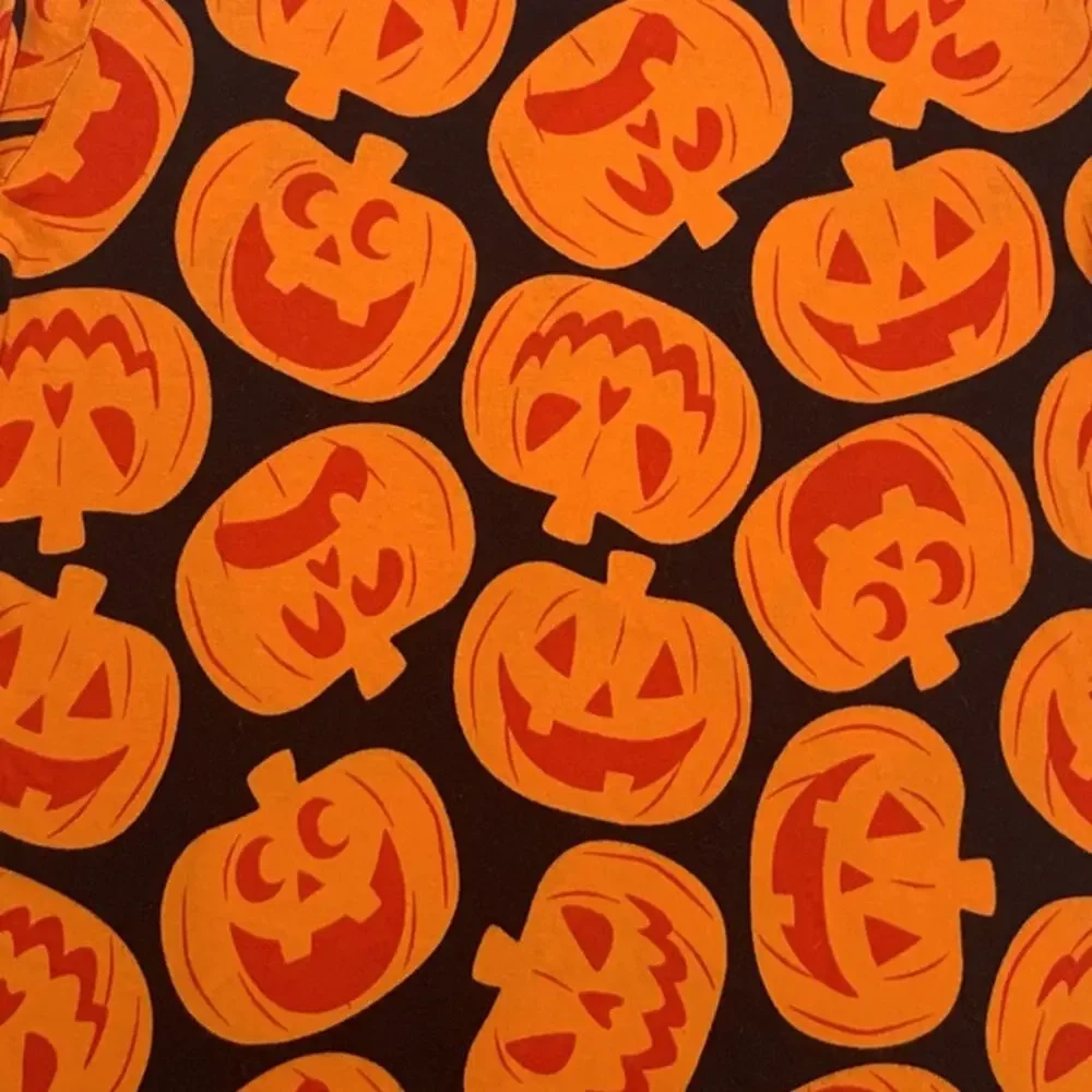 Halloween Pumpkins 2-Piece Sleepwear Set by Hyde and Eek! Boutique Women's Small - Picture 7 of 8